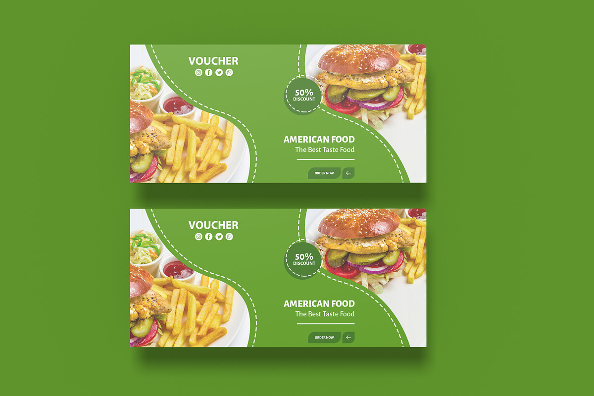 Gift Voucher Mockup, a Print Template by mahhyud (Photo 4 of 5)