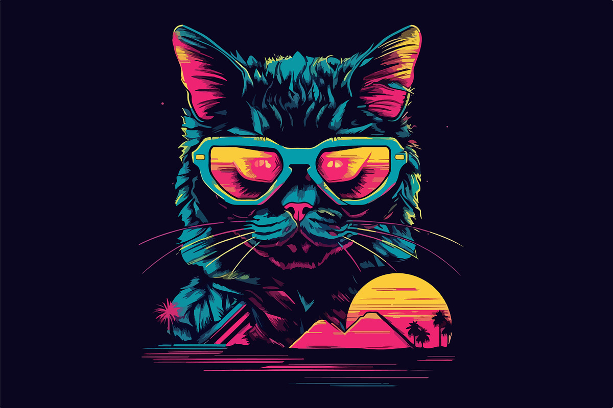 24 t-shirt designs bundle., an Animal Illustration by Fractal fonts & graphics (Photo 7 of 25)