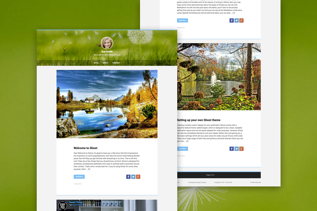 Virgo Ghost Theme, a Websites & App Template by emagweb (Photo 2 of 2)