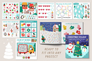 Christmas village games kit for kids, an Education Illustration by Lexi Claus (Thumbnail 12 of 15)