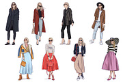 Fashion VECTOR illustrations, a Person Illustration by Natalka Dmitrova art (Thumbnail 3 of 12)