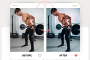 Gym lightroom presets Gym filter, a Preset Add-On by presetsroom (Thumbnail 13 of 13)
