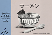 Procreate Ink Brushes, a Brush Add-On by Michal Design (Thumbnail 4 of 5)