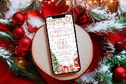 Christmas Phone Mockup Red Baubles, a Product Mockup by TatiMockup (Thumbnail 5 of 5)