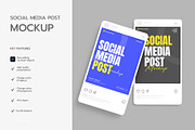 Instagram Post & Story Mockup Bundle, an Advertising Mockup by graphypix (Thumbnail 4 of 13)
