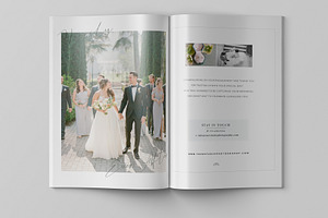 16-Page Wedding Photography Magazine