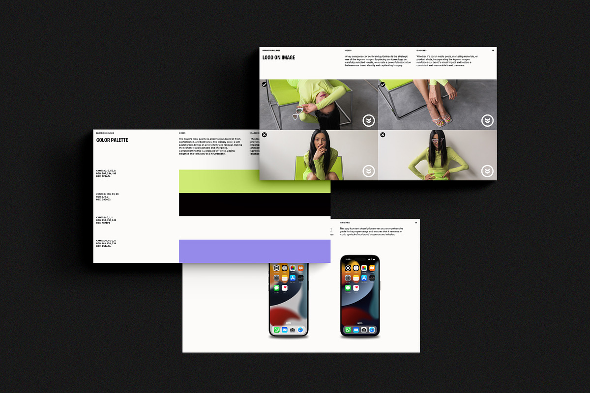 IGA / Brand Guidelines, a Presentation Template by Wildnun Studio (Photo 9 of 18)