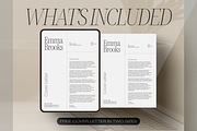 Gray Modern Minimalist CV Resume, a Resume Template by Creatif Foundry (Thumbnail 4 of 7)