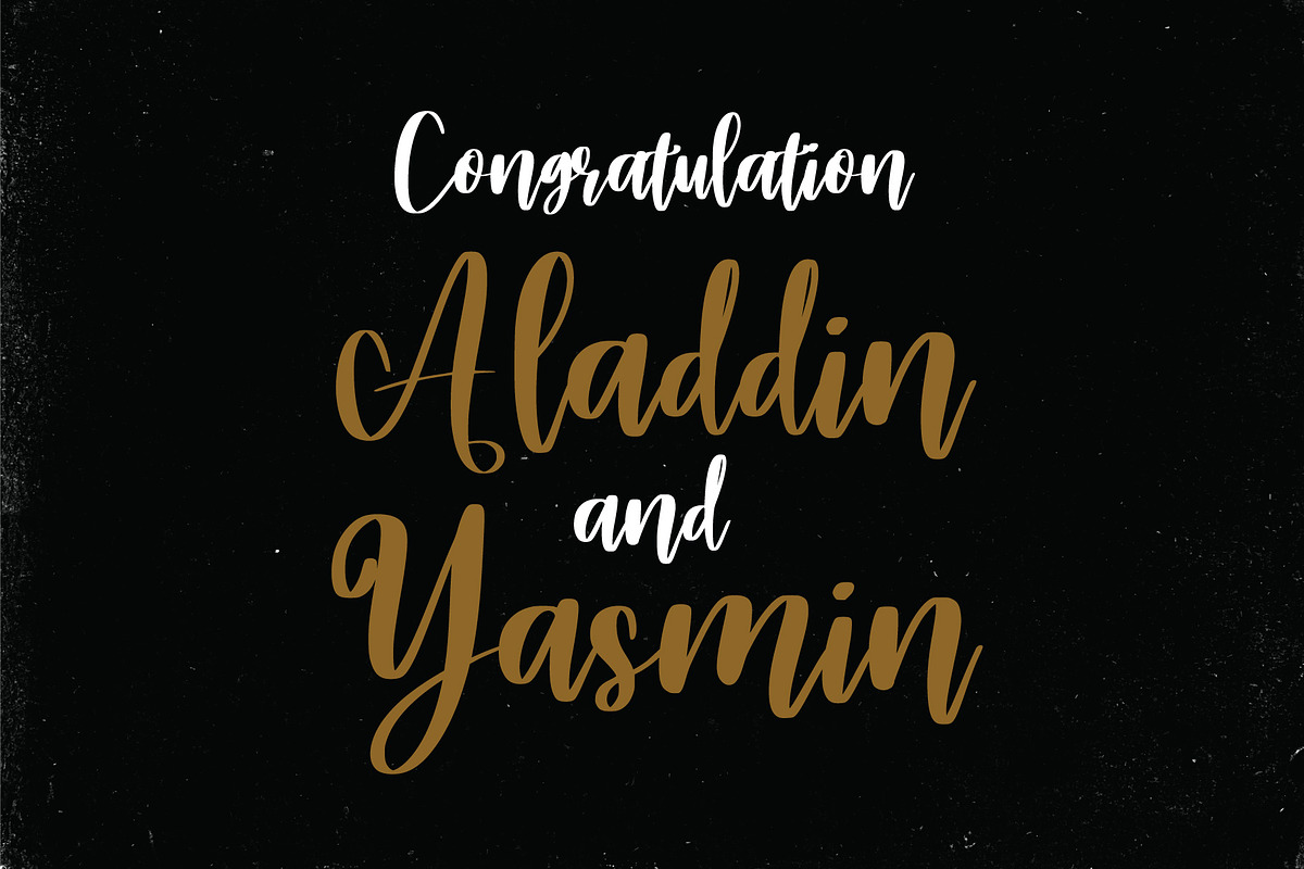 Sathin, a Script Font by Pustudio (Photo 2 of 7)