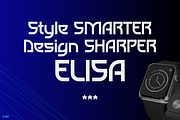 Elisa, a Sans Serif Font by Pinisi ART (Thumbnail 3 of 10)