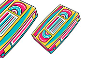 Video Cassette Tape (90's Vibe), an Object Graphic by MEDZ (Thumbnail 3 of 3)