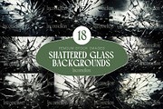 18 Shattered Glass Backgrounds, a Background Photo by Incomelion (Thumbnail 1 of 6)
