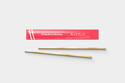 Chopsticks Mockups, a Packaging Mockup by artimasa (Thumbnail 3 of 6)
