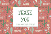 Wild Dinos clipart & paper set, an Illustration by Poppymoondesign (Thumbnail 5 of 5)
