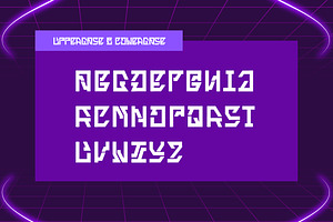 Metaporze - Futuristic Font