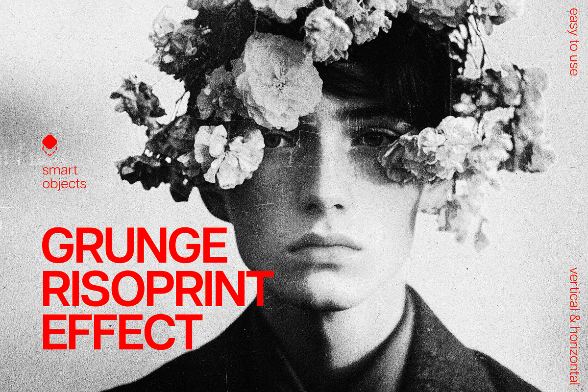 Grunge Risoprint Photo Effect, a Layer Style Add-On by Design Squad (Photo 1 of 6)