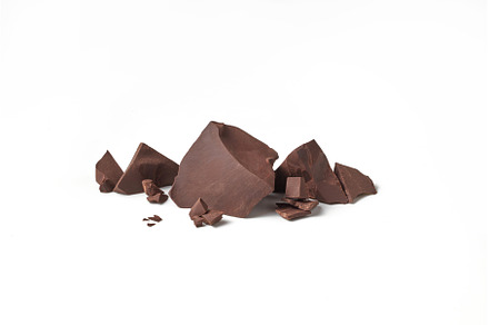 Chunks of homemade dark chocolate., a Food & Drink Photo by Yaroslav Danylchenko
