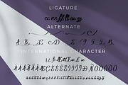 Jihan Meta - Script style font, a Script Font by mahstudios (Thumbnail 6 of 8)