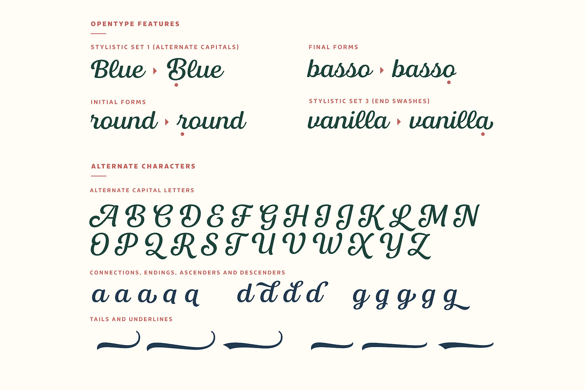 Bluestar Italic, a Font by Mika Melvas (Photo 10 of 10)