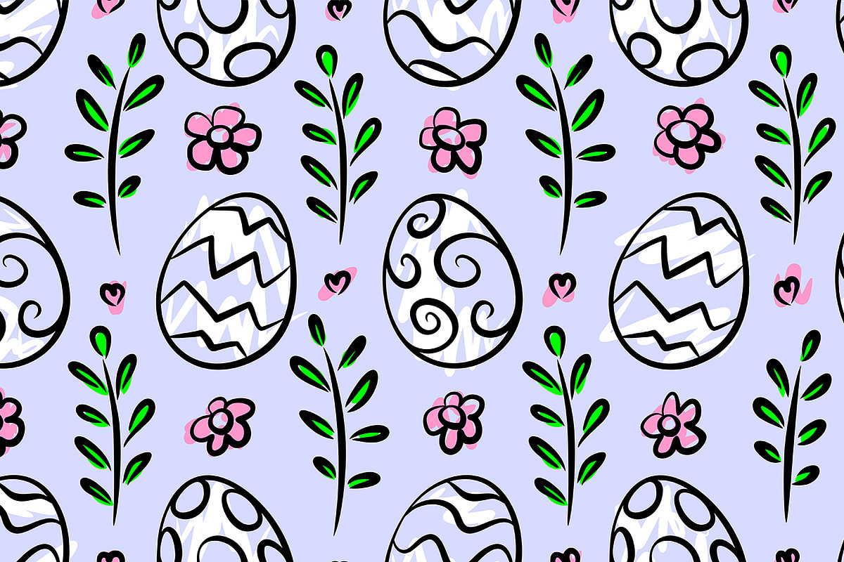 Easter pattern, a Graphic by Volyk (Photo 3 of 7)