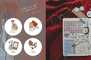 Artist collection. Art supplies, an Illustration by Scarlet Heath Art (Thumbnail 9 of 15)