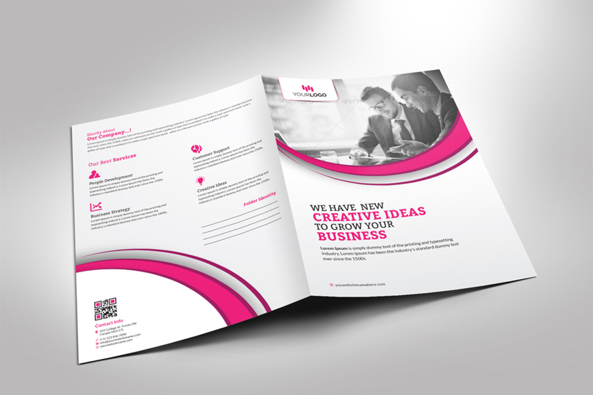 Presentation Folder, a Stationery Template by RQ Designs (Photo 5 of 8)