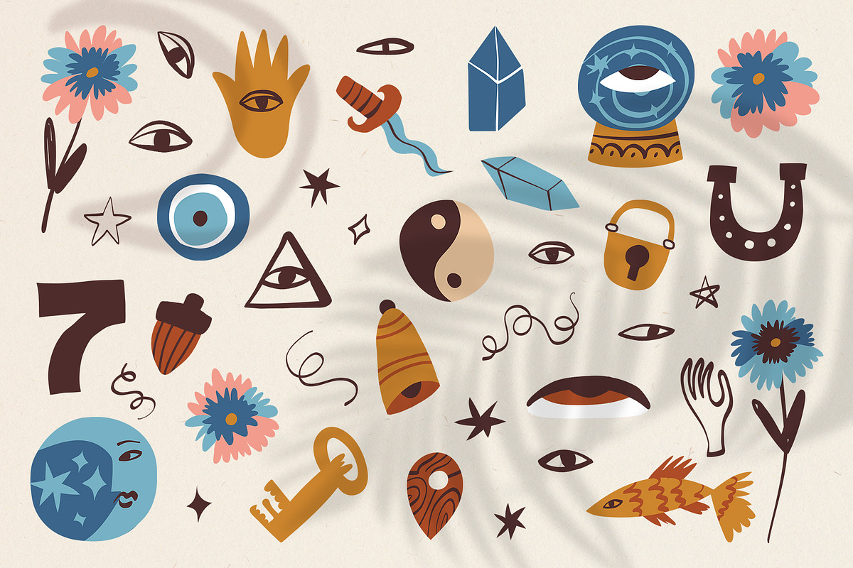 Magical Arts graphic collection, a Person Illustration by Paper Cherry (Photo 3 of 23)