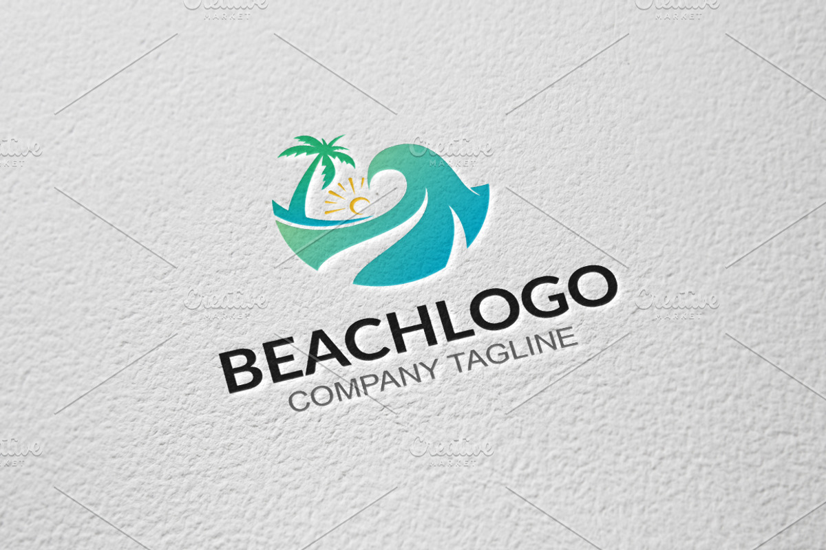 Beach Logo, a Branding & Logo Template by Twelve.std (Photo 1 of 3)
