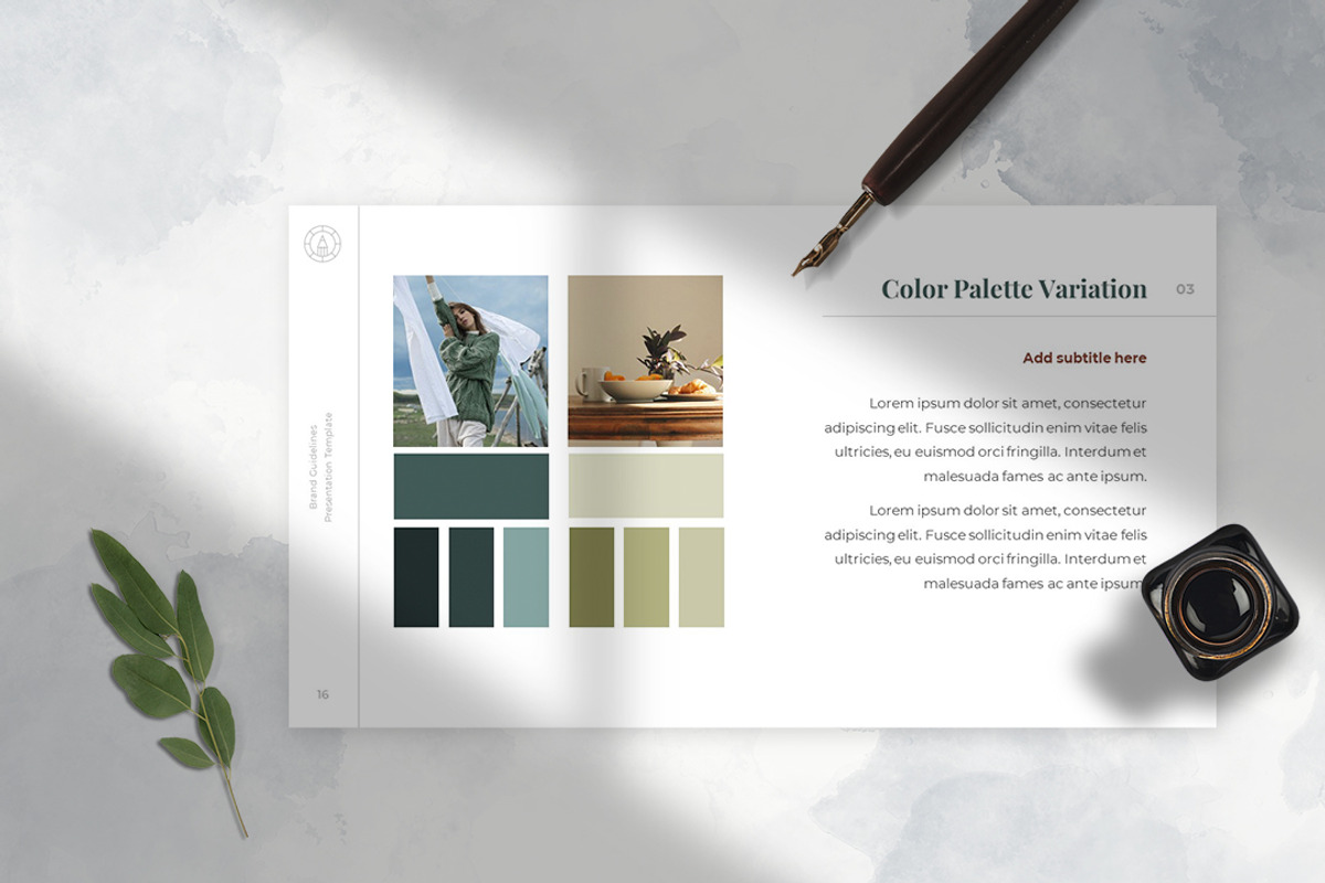 Branding Guidelines Google Slides, a Presentation Template by Zacomic Studios (Photo 2 of 8)