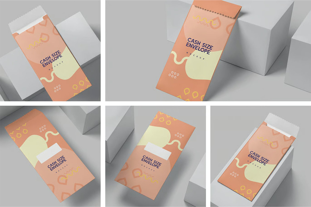 Cash Size Catalog Envelope Mockups, an Advertising Mockup by megostudi0 (Photo 1 of 7)