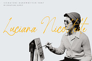 Rottis Amesty Signature Handwriting, a Handwritten Font by CreateBigSupply (Thumbnail 4 of 9)
