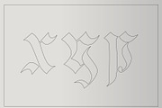 Fraktur Numb Font, a Blackletter Font by cromatixclassroom (Thumbnail 8 of 9)