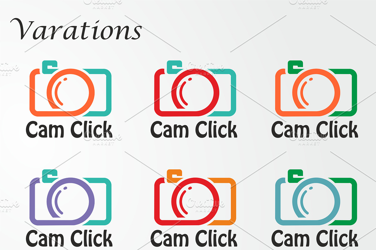 Cam Click Logo Template, a Branding & Logo Template by Raj Shop (Photo 5 of 6)