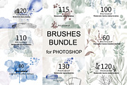 Brushes Bundle for Photoshop., a Brush Add-On by TaPilipa (Thumbnail 1 of 33)