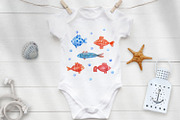 Nautical Mile Watercolor Collection, an Animal Illustration by Anna Druzhkova (Thumbnail 18 of 30)