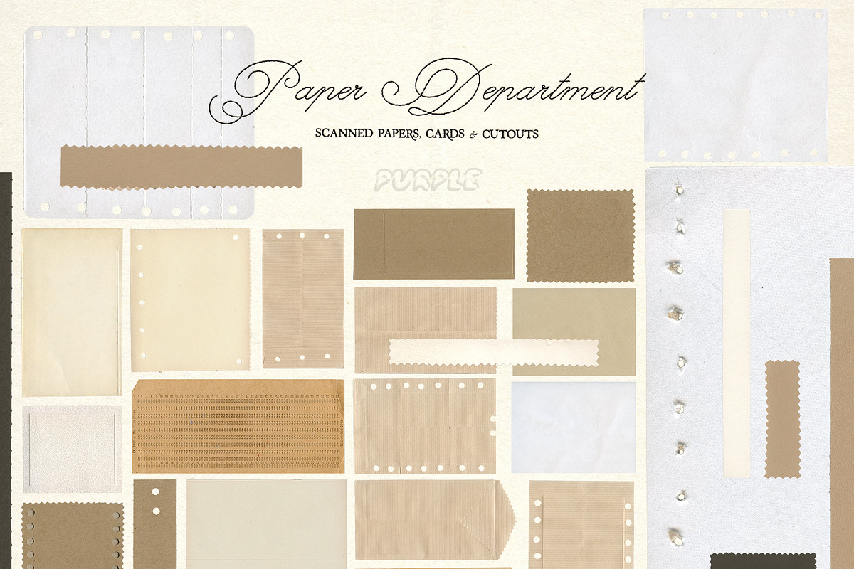 Paper Department: Paper Scans, an Object Graphic by Purple (Photo 7 of 9)
