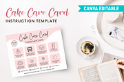Cake Care Instruction Template, a Design Template by Snapybiz (Thumbnail 9 of 12)