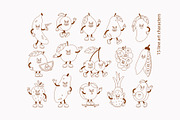 Retro Fruits, a Food Illustration by Sweet Corner (Thumbnail 7 of 11)