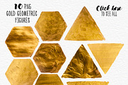 Geometric Watercolor + Gold Bundle, a Texture Graphic by Anna Faun (Thumbnail 6 of 9)