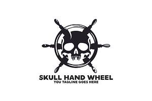 Skull Wheel Logo