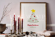 Christmas Frame Mockup Bundle 30+, a Product Mockup by EkaterinaViArt (Thumbnail 5 of 8)