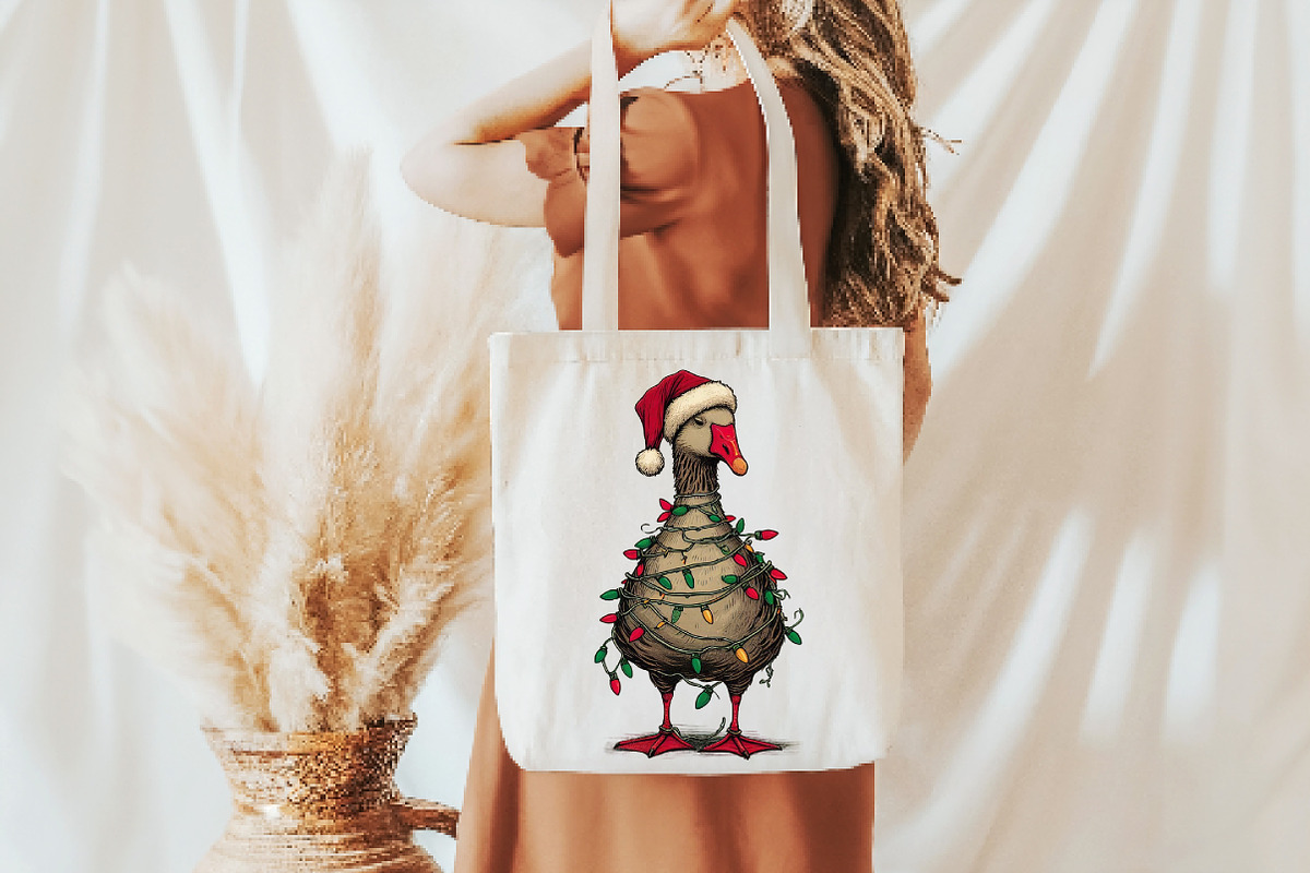 Funny Sarcastic Christmas Goose PNG, an Illustration by Daily.Designs (Photo 4 of 5)