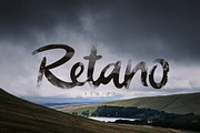 Retano Script, a Script Font by chekart (Thumbnail 1 of 5)