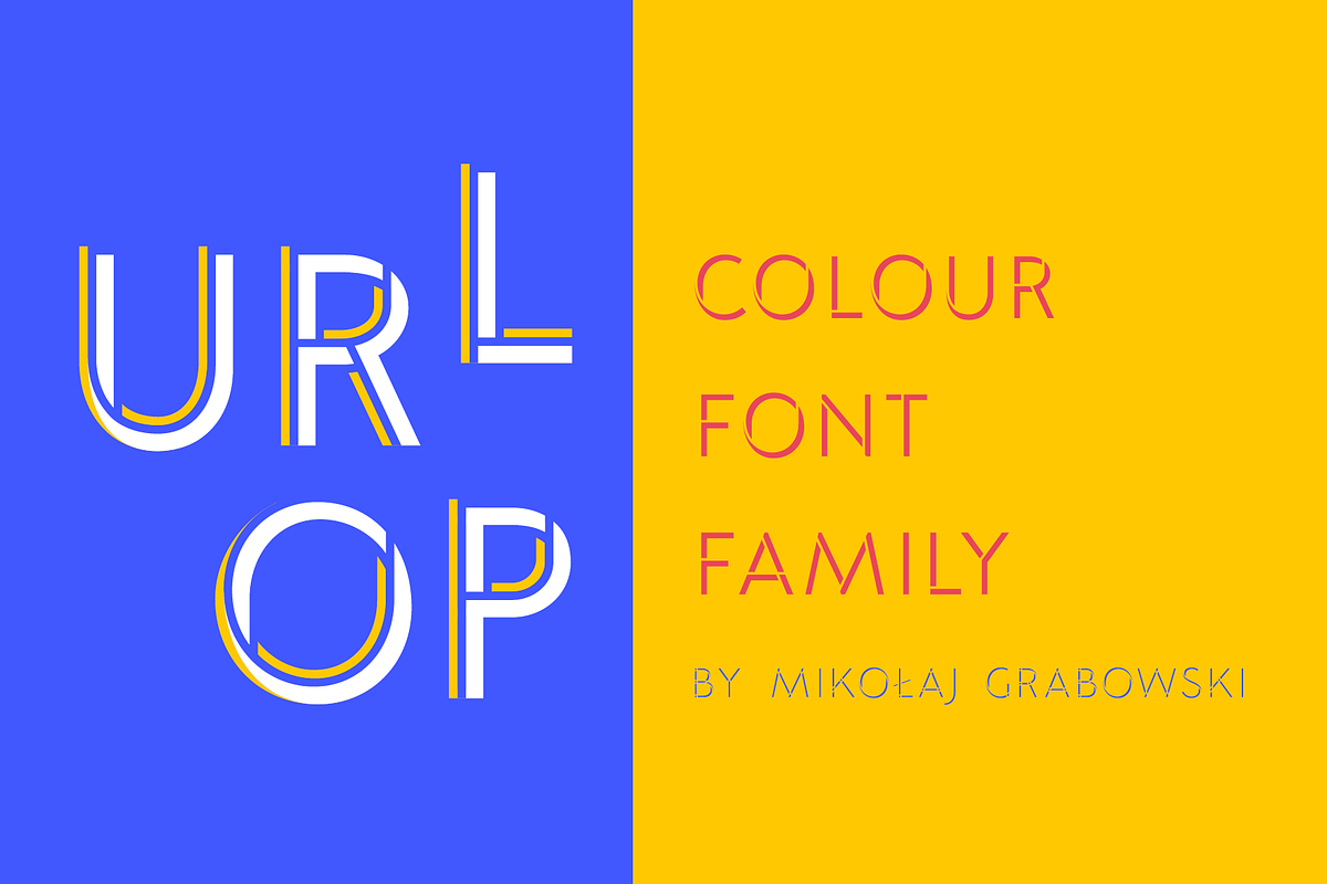 URLOP DIY Right Plus Combined, a Font by FONT-Bud (Photo 2 of 15)