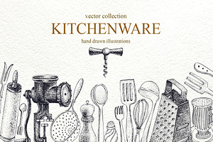 Kitchenware Vector Collection