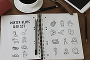 Winter Blues Icon Set, an Icon by Juliane Bone Design (Thumbnail 3 of 3)