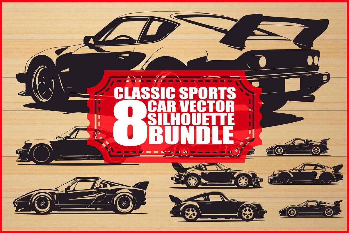 Racing Car Collection, an Illustration by Designer_Momina (Photo 1 of 9)