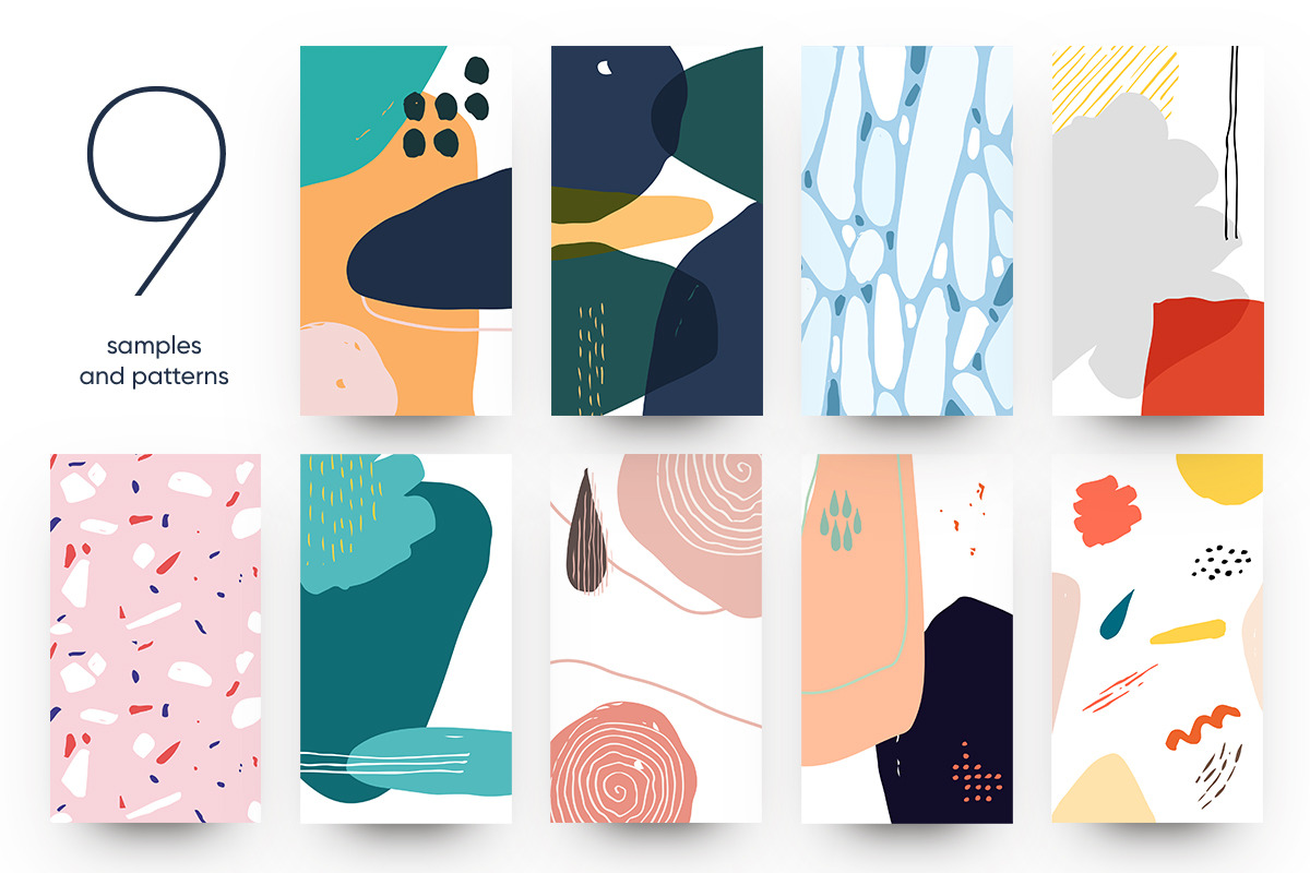 Abstract backgrounds & patterns, a Pattern Graphic by kavoon (Photo 7 of 9)