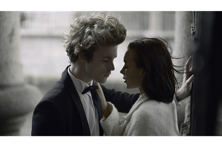 Young bride and groom posing in a, a Person Photo by Media Whale Stock