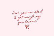 Sweetheart Font, a Handwritten Font by Design Pixie (Thumbnail 2 of 6)